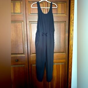 Patagonia black fleetwith romper jumpsuit small NWT